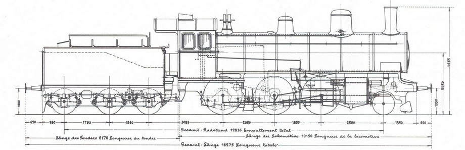 Locomotive universelle de la srie B 3/4