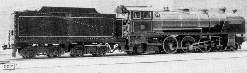 2'C1' Locomotive pour trains rapides Liliput, Krauss-Maffei