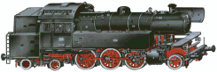Alles über die deutsche Dampflokomotiven, oder fast ... Tout sur les locomotives à vapeur allemandes, ou presque.