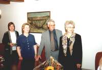 Les parents, maraine et cousine de Laurent