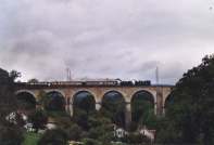 Nous voici sur le viaduc de Boudry, presque arrivs aprs un priple de prs de trois heures