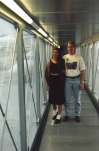 Sur la passerelle d'embarquement de Genve