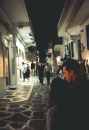 L'une des rues dans lesquelles nous avons d�ambul� avant de d�guster un "cafe hellenico metrio"