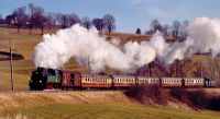 Le train au complet  la Cte Bertin