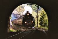 TKt48 188 dans les tunnels au dessous de Noiraigue pour le trains spcial de l'assemble gnrale du HECH, le 21.04.2007