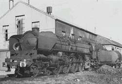 La 241-A-65 at the shed of Chaumont, from 1965 to 1968, as heating boiler