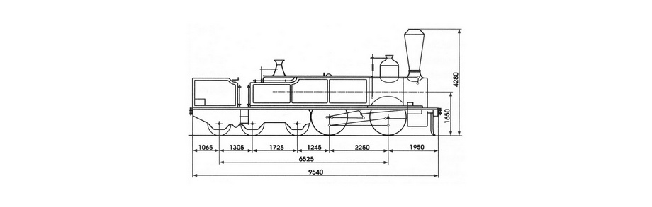 Locomotive pour trains __________ de la srie Ec 2/5