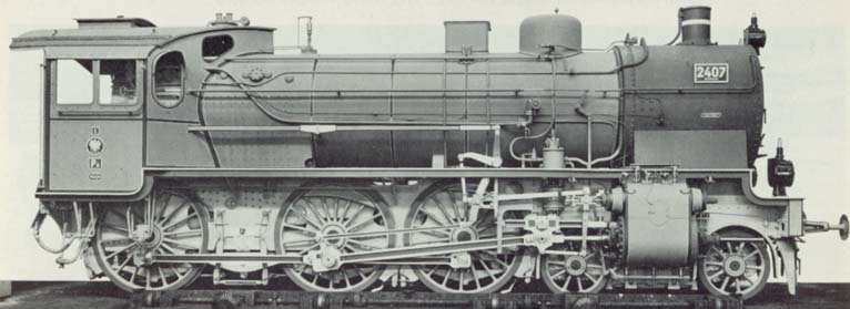 Locomotive pour trains voyageurs de la srie 38