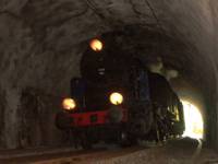 TKt48 188 dans les tunnels au dessous de Noiraigue pour le trains spcial de l'assemble gnrale du HECH, le 21.04.2007
